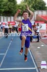 Junior boys long jump, 2015 English Schools Track and Field Champs., Gateshead Stadium. Photo: David T. Hewitson/Sports for All Pics